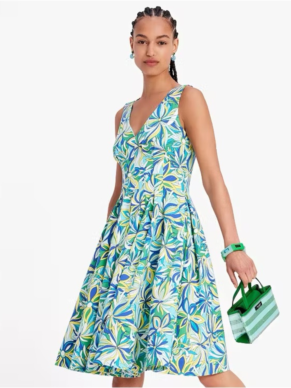 Anemone Floral Amelia Dress